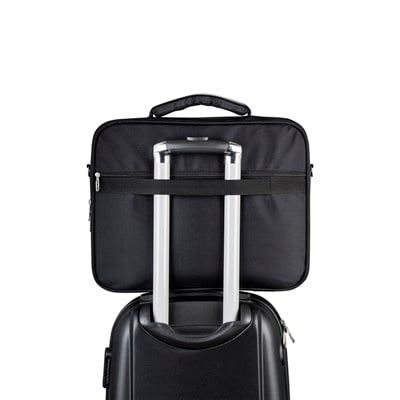 Classone G16001L Guard Serisi  Kasnaklı Notebook Çantası - Siyah /Gri 