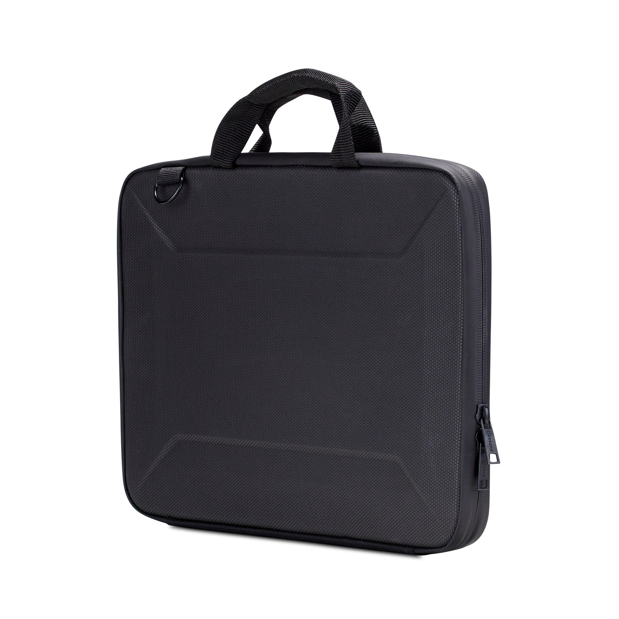 Classone Gauntlet GA-TH15 Sert Kabuk Serisi 15.60 inch Uyumlu Laptop Çantası -Siyah