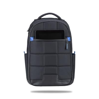 Classone La Spezia Serisi 15.6 inch WTXpro Su Geçirmeaz kumaş, Su Geçirmez Fermuar, Laptop Sırt Çantası –Siyah