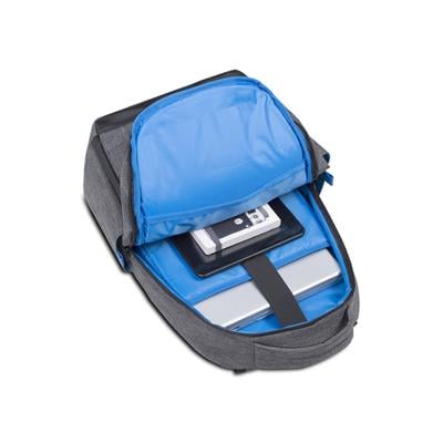 Classone La Spezia Serisi 15.6 inch WTXpro Su Geçirmeaz kumaş, Su Geçirmez Fermuar, Laptop Sırt Çantası –Gri