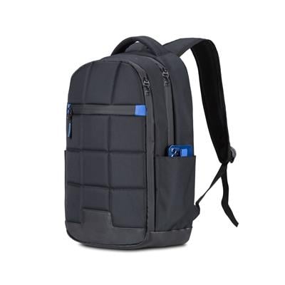 Classone La Spezia Serisi 15.6 inch WTXpro Su Geçirmeaz kumaş, Su Geçirmez Fermuar, Laptop Sırt Çantası –Siyah