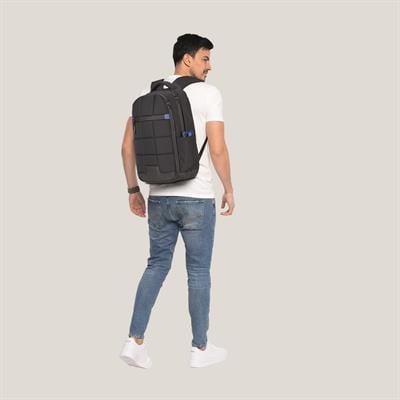 Classone La Spezia Serisi 15.6 inch WTXpro Su Geçirmeaz kumaş, Su Geçirmez Fermuar, Laptop Sırt Çantası –Siyah