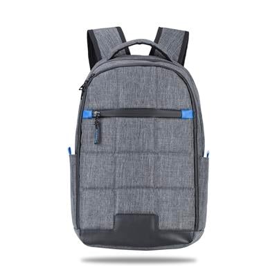Classone La Spezia Serisi 15.6 inch WTXpro Su Geçirmeaz kumaş, Su Geçirmez Fermuar, Laptop Sırt Çantası –Gri