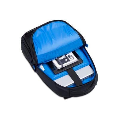 Classone La Spezia Serisi 15.6 inch WTXpro Su Geçirmeaz kumaş, Su Geçirmez Fermuar, Laptop Sırt Çantası –Siyah