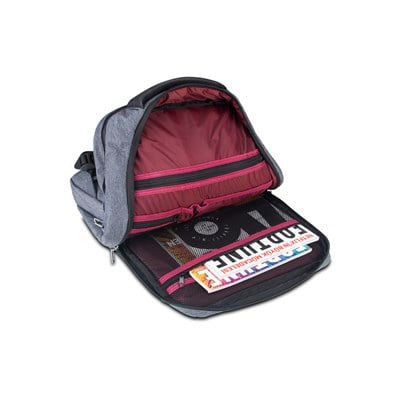 Classone Messina 15.6 inch Sırt Çantası -Gri