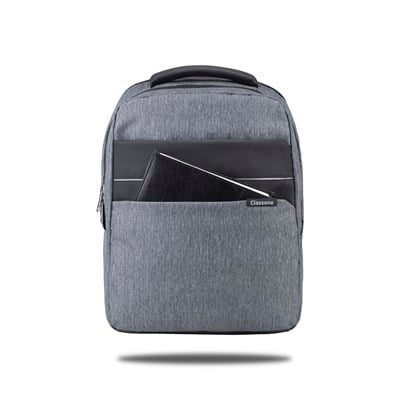 Classone Messina 15.6 inch Sırt Çantası -Gri