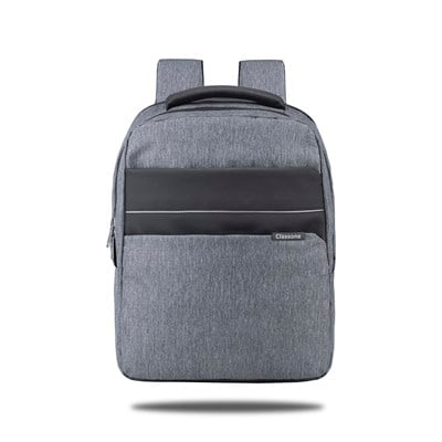 Classone Messina 15.6 inch Sırt Çantası -Gri