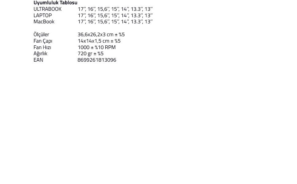 Classone Mila Serisi – M2 – 13-17 inch – Mavi Led,2 Fan,2 USB Gaming Notebook Soğutucu Standı