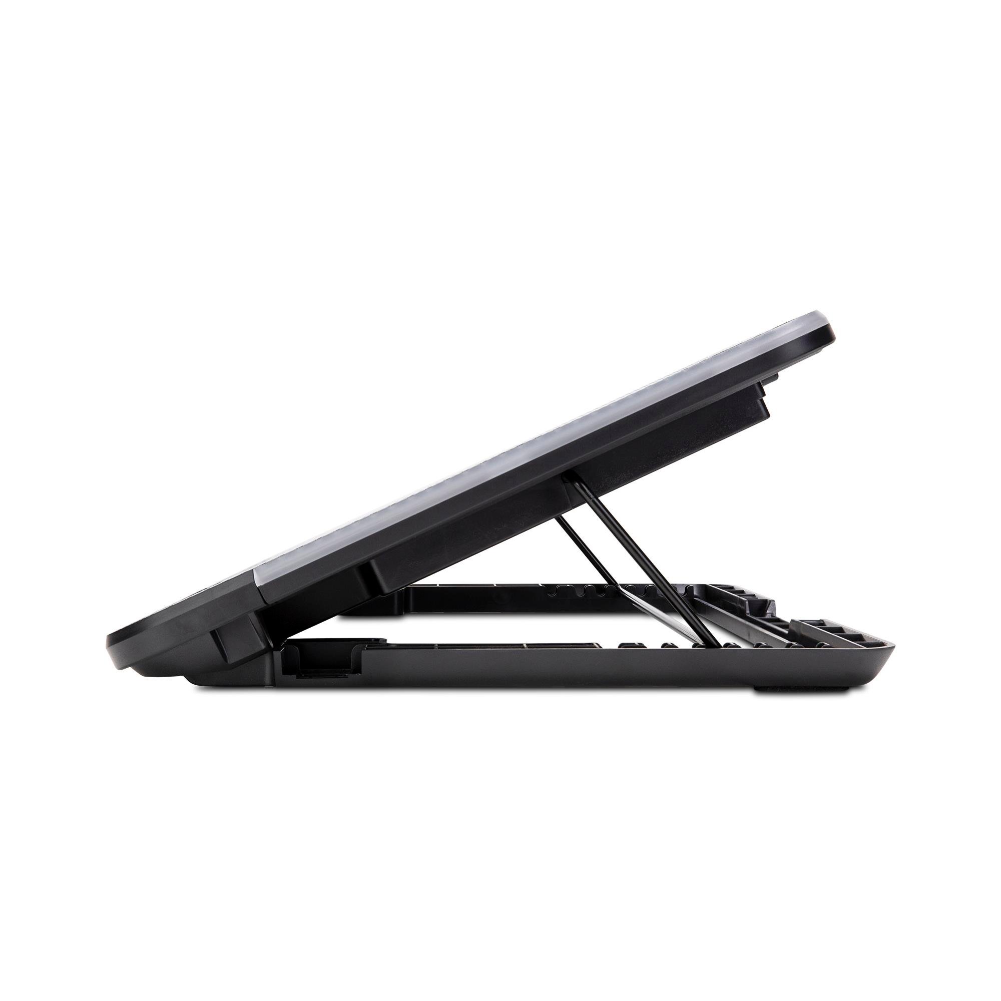 Classone Mila Serisi M2 R-TYPE 13-17 inch RGB Işıklı, 2 Büyük Fan, Telefon Standı,2 USB Notebook Soğutucu Stand