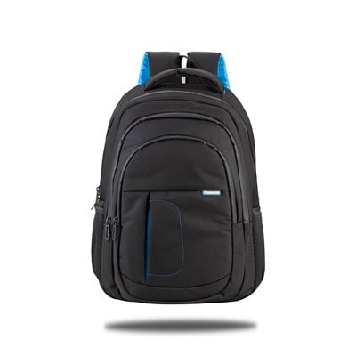 Classone Milano Serisi BP-L100-Pro 15.6 inch WTXpro Su Geçirmez Kumaş, Su Geçirmez Fermuar Sırt Çantası – Siyah