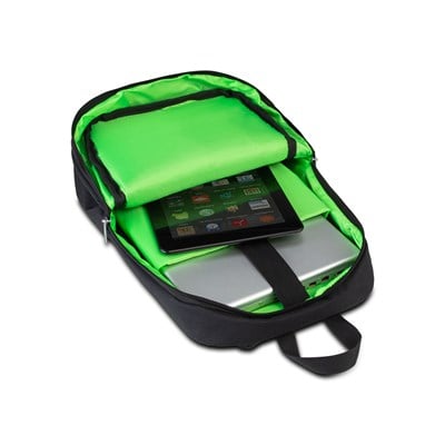 Classone Modena PR-R300Y 15.6 Sırt Notebook Çantası-Siyah-Yeşil Astar