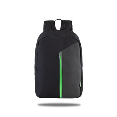 Classone Modena PR-R300Y 15.6 Sırt Notebook Çantası-Siyah-Yeşil Astar