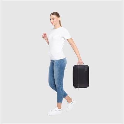 Classone Monza VIP Serisi,13-14 inch Uyumlu WSM140 WTXpro Su Geçirmez Kumaş, Su Geçirmez Fermuar Macbook,Macbook Air Laptop , Notebook Çantası- Siyah