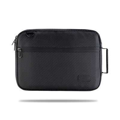 Classone Monza VIP Serisi,13-14 inch Uyumlu WSM149 WTXpro Su Geçirmez Kumaş, Su Geçirmez Fermuar Macbook,Macbook Air Laptop , Notebook Çantası- Suni Deri Siyah