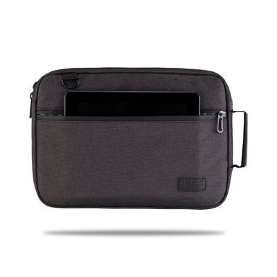 Classone Monza VIP Serisi,13-14 inch Uyumlu WSM147 WTXpro Su Geçirmez Kumaş, Su Geçirmez Fermuar Macbook,Macbook Air Laptop , Notebook Çantası- Koyu Gri