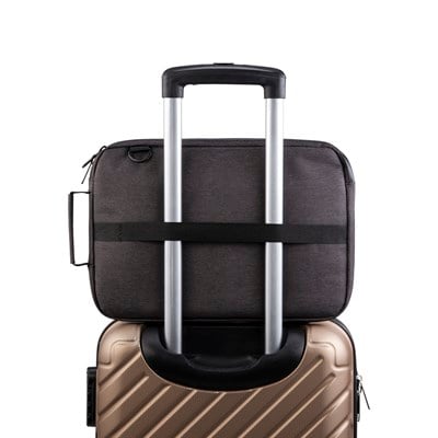 Classone Monza VIP Serisi,13-14 inch Uyumlu WSM147 WTXpro Su Geçirmez Kumaş, Su Geçirmez Fermuar Macbook,Macbook Air Laptop , Notebook Çantası- Koyu Gri