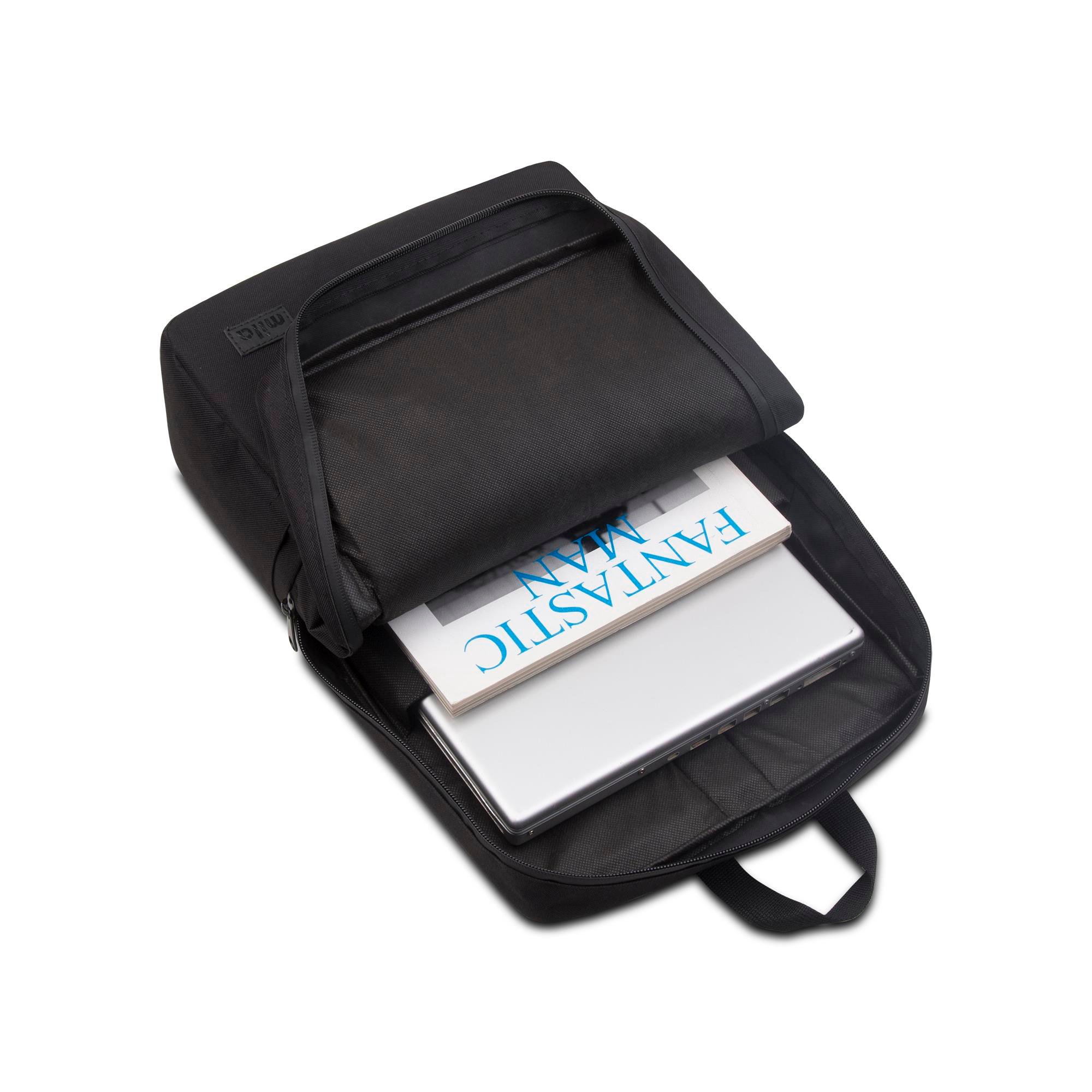 Classone PR-EK100 15,6 inch Uyumlu Mila serisi Macbook, Laptop , Notebook Sırt Çantası – Siyah