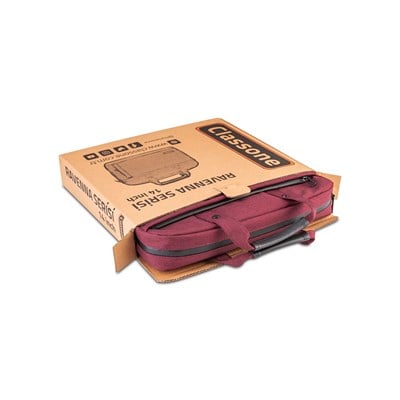 Classone Ravenna Serisi 14 inch  El Çantası-Bordo