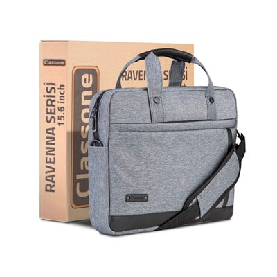 Classone Ravenna Serisi 15.6 inch  El Çantası-Gri