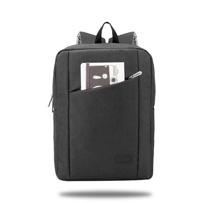 Classone Savona Serisi, BP-S104 WTXpro Su geçirmez Kumaş ,15.6 Sırt Notebook Çantası-Gri