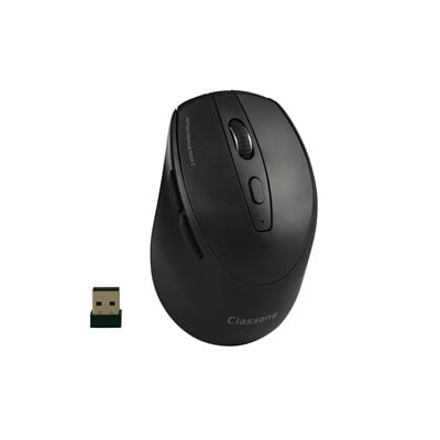Classone T300 Silent Serisi Kablosuz Mouse 1600 DPI-Siyah 