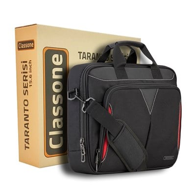 Classone Taranto 15.6 inch Laptop El Çantası -Siyah