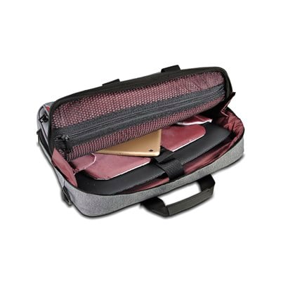 Classone Taranto Serisi 14 inch Su Geçirmez Kumaş Laptop El Çantası -Gri