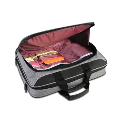 Classone Taranto Serisi 15.6 inch Su Geçirmez Kumaş Laptop El Çantası -Gri