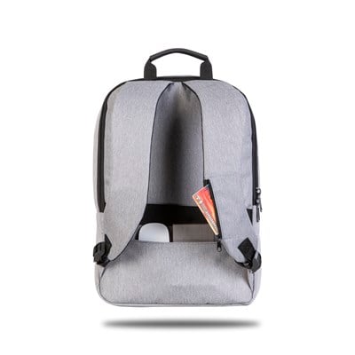 Classone TW1503 Twin Color 15.6 Sırt Notebook Çantası-Açık Gri