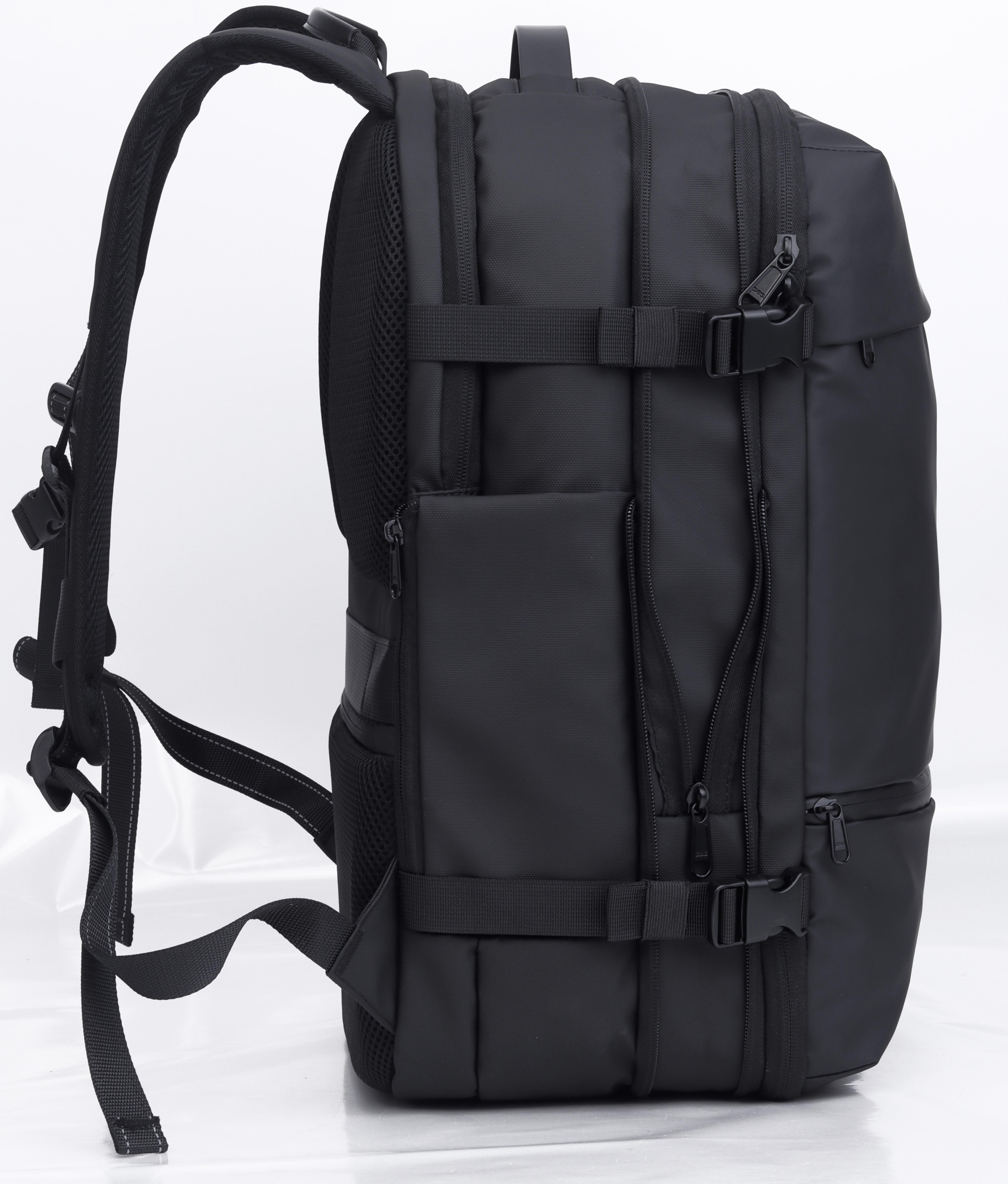 Classone VC173-00B VIP Vacum Travel Serisi 17,3, 15.6, 14 inch Uyumlu Laptop Sırt Çantası – Siyah