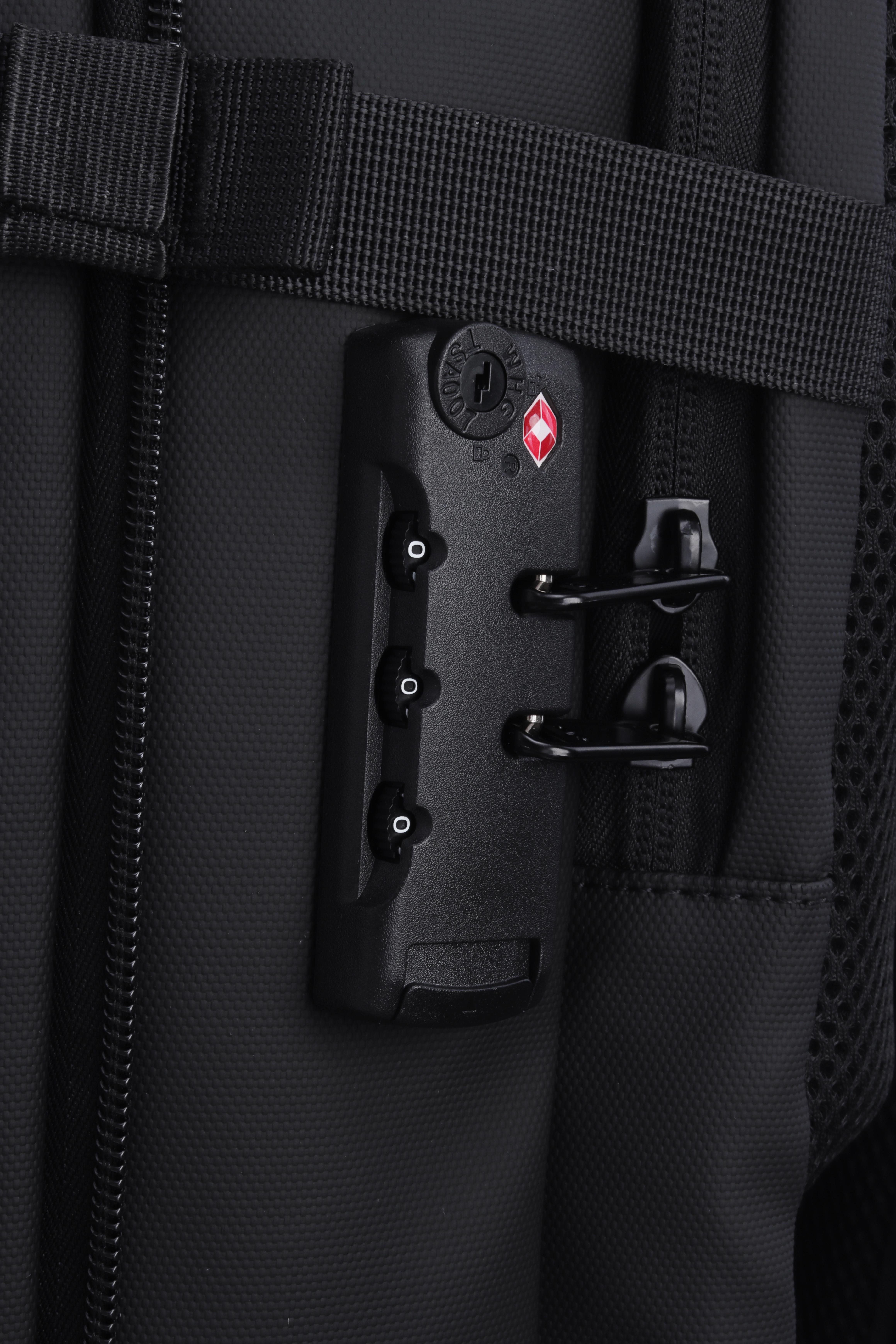 Classone VC173-00B VIP Vacum Travel Serisi 17,3, 15.6, 14 inch Uyumlu Laptop Sırt Çantası – Siyah