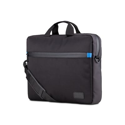 Classone W-TX10M Serisi WTXpro Su Geçirmez Kumaş, Su Geçirmez Fermuar W-TX10M 15.6 inch Uyumlu Macbook, Notebook, Laptop, Tablet Taşıma Çantası-Siyah/Mavi
