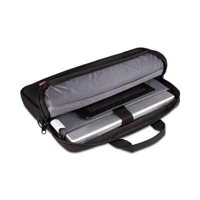 Classone W-TX40 Workout Serisi WTXpro Su Geçirmez Kumaş 15.6 inch Uyumlu Macbook, Tablet Taşıma Çantası-Siyah