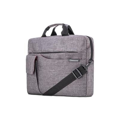 Classone WorkOut Serisi TL7004 WTXpro Su Geçirmez Kumaş 15.6 inch Laptop , Notebook Çantası -Gri