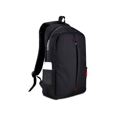 Classone WTX-160 Roma Pro Serisi WTXpro Su Geçirmez Kumaş, Su Geçirmez Fermuar 15.6 inch uyumlu Macbook, Laptop, Notebook Sırt Çantası –Siyah