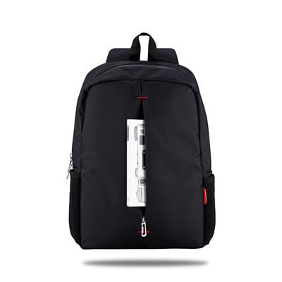 Classone WTX-160 Roma Pro Serisi WTXpro Su Geçirmez Kumaş, Su Geçirmez Fermuar 15.6 inch uyumlu Macbook, Laptop, Notebook Sırt Çantası –Siyah