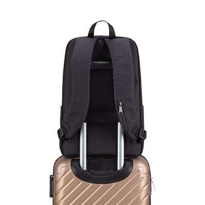 Classone WTX200SK Pro 15.6 inch uyumlu WTXpro Su Geçirmez Kumaş, Su Geçirmez Fermuar, Macbook , Laptop , Notebook Sırt Çantası –Siyah/Kırmızı
