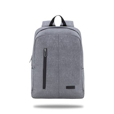 Classone WTX408G Pro 15.6 inch uyumlu WTXpro Su Geçirmez Kumaş, Su Geçirmez Fermuar, Macbook , Laptop , Notebook Sırt Çantası –Gri