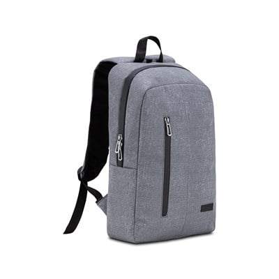 Classone WTX408G Pro 15.6 inch uyumlu WTXpro Su Geçirmez Kumaş, Su Geçirmez Fermuar, Macbook , Laptop , Notebook Sırt Çantası –Gri