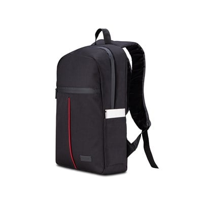 Classone WTX500SK Pro 15.6 inch uyumlu WTXpro Su Geçirmez Kumaş, Su Geçirmez Fermuar, Macbook , Laptop , Notebook Sırt Çantası –Siyah/Kırmızı