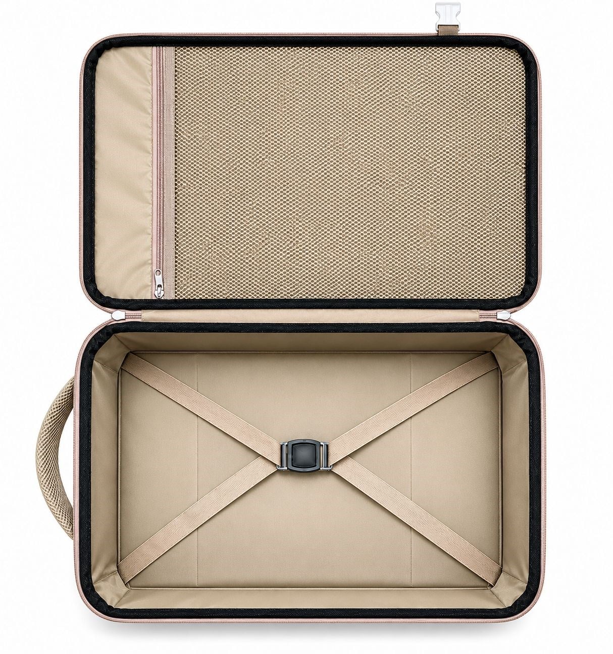 Classone XYZ Serisi TR-100B Kabin Boy ,Uçak İçi , Ergonomik, Laptop ve Tablet Bölmeli, Seyahat, Valiz, 15 -18 inch Uyumlu Notebook, Laptop Sırt Çantası – Bej