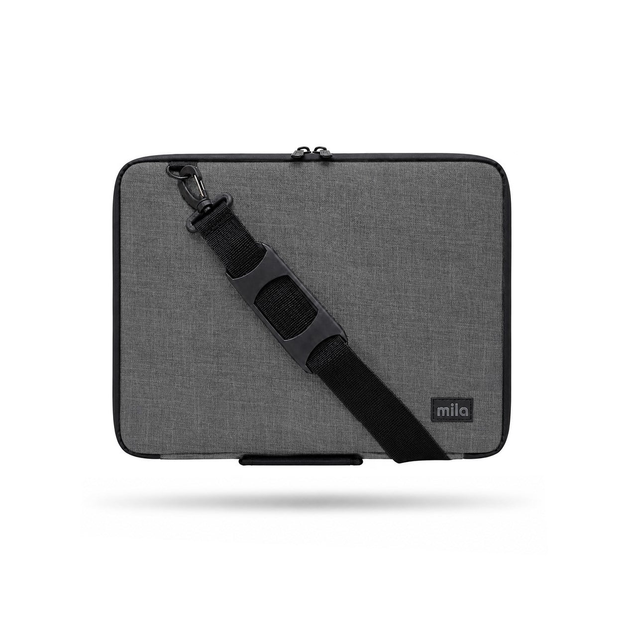 Mila 3in1 Serisi MLK144 13,14 inch Uyumlu Tablet, Laptop El ve Omuz Çantası – Keten Gri