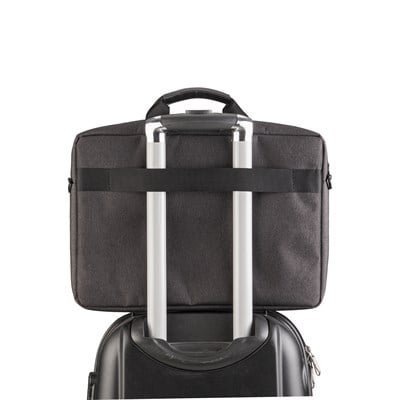 Mila ML-T404, Empoli Serisi WTXpro Su Geçirmez Kumaş 15.6 inch uyumlu Macbook, Macbook air, Laptop, Notebook Taşıma Çantası –Koyu Gri