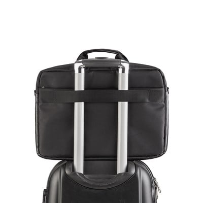 Mila ML-T500, Viena Serisi WTXpro Su Geçirmez Kumaş, Su Geçirmez Kumaş 15.6 inch uyumlu Macbook, Macbook air,Laptop, Notebook Taşıma Çantası –Siyah