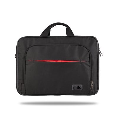 Mila T300 Business serisi 15.6 inch uyumlu WTXpro Su Geçirmez Kumaş Macbook , Laptop , Notebook Taşıma Çantası -Siyah