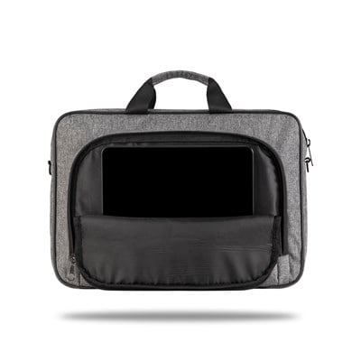 Mila T304 Business serisi 15.6 inch uyumlu WTXpro Su Geçirmez Kumaş Macbook , Laptop , Notebook Taşıma Çantası –Gri