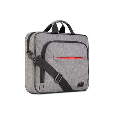 Mila T304 Business serisi 15.6 inch uyumlu WTXpro Su Geçirmez Kumaş Macbook , Laptop , Notebook Taşıma Çantası –Gri