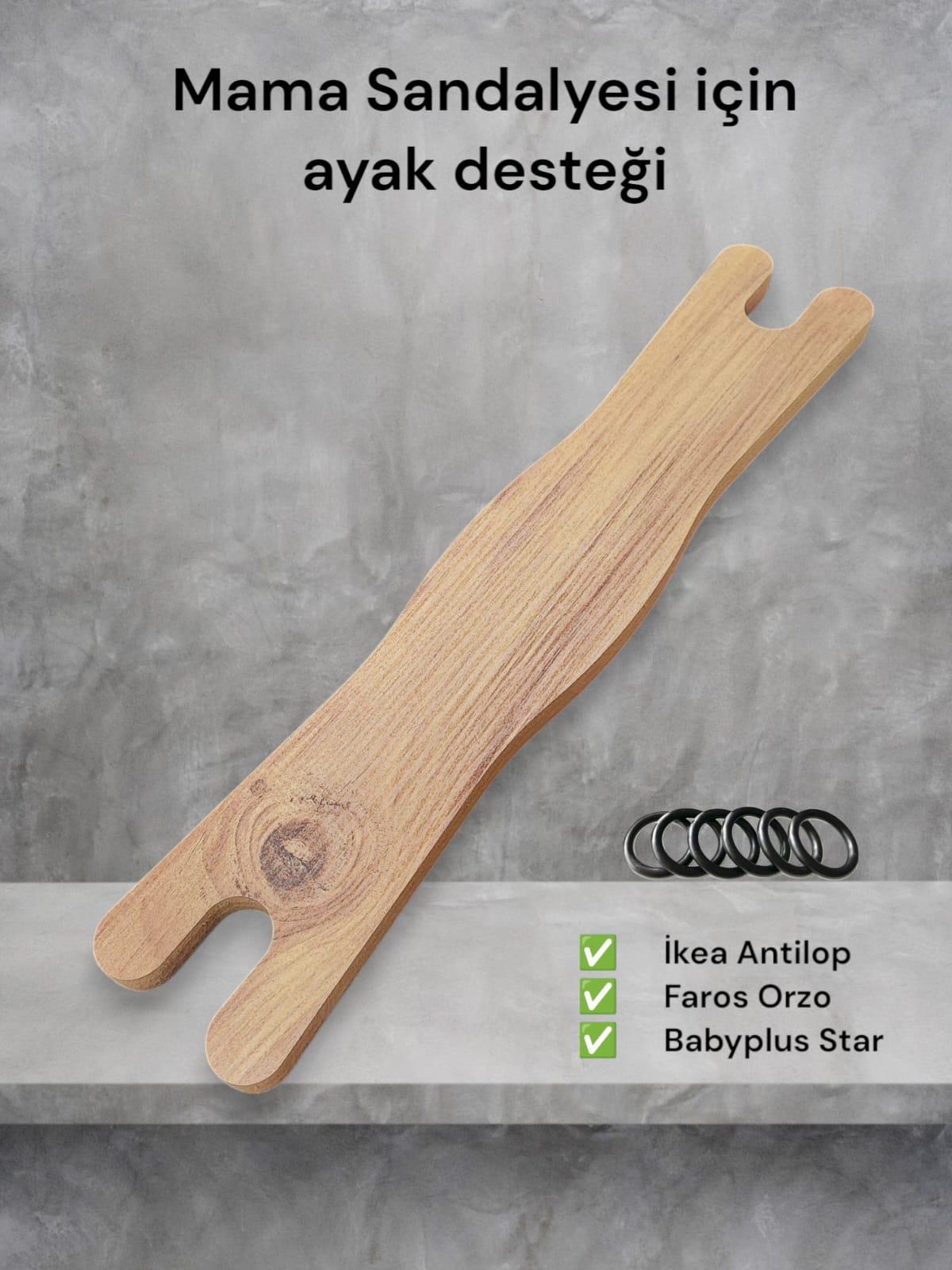 Bebek Özel Mama Sandalyesi Ayak Koyma Desteği - Ikea, E Bebek Baby Plus Star, Faros Orzo Uyumlu