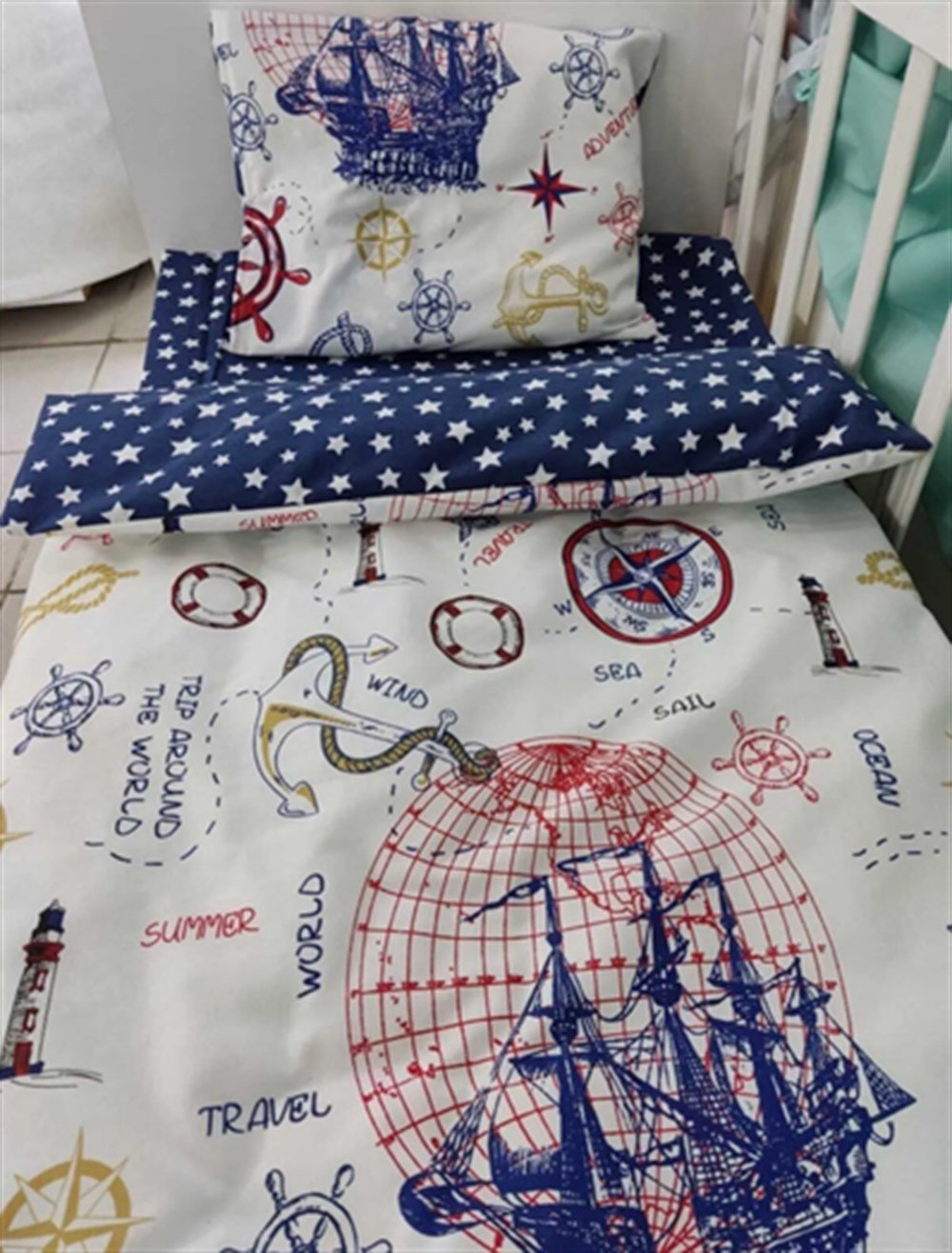 Bebek Özel Tek Kişilik Nevresim Takımı Pamuklu Çocuk Genç Tek Kişilik Nevresim Takımı
