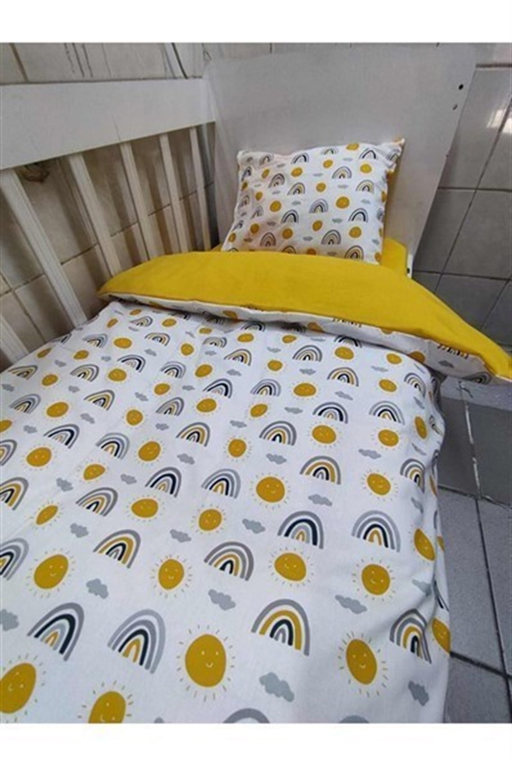 Bebek Özel Tek Kişilik Nevresim Takımı Pamuklu Çocuk Genç Tek Kişilik Nevresim Takımı